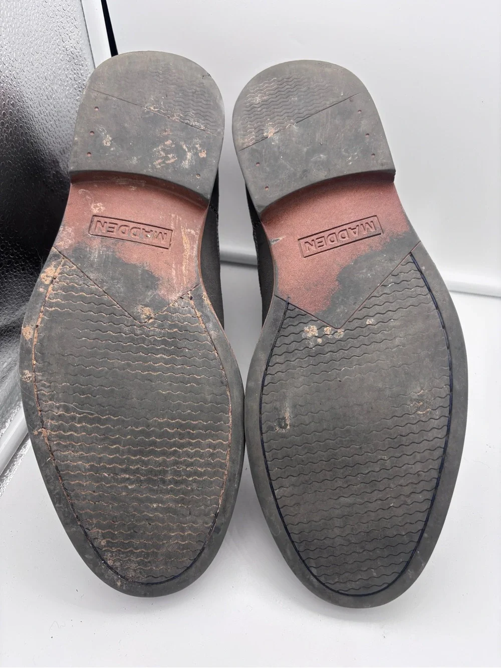 Steve Madden Men's Gray Suede Chukka Boots